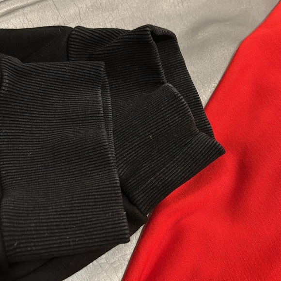 I.AM.GIA Sabrina Jogger Track Reflective Pant in Black Red Sz L - Picture 15 of 16